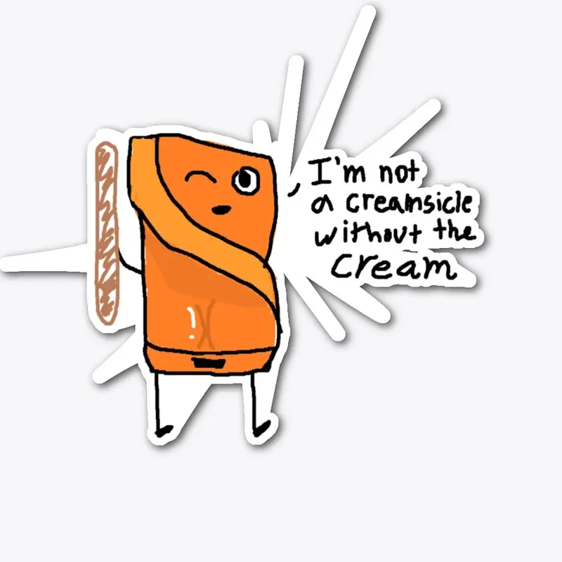 Without Cream Orange Creamsicle